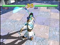 une photo d'Ã©cran de Soul Calibur sur Sega Dreamcast